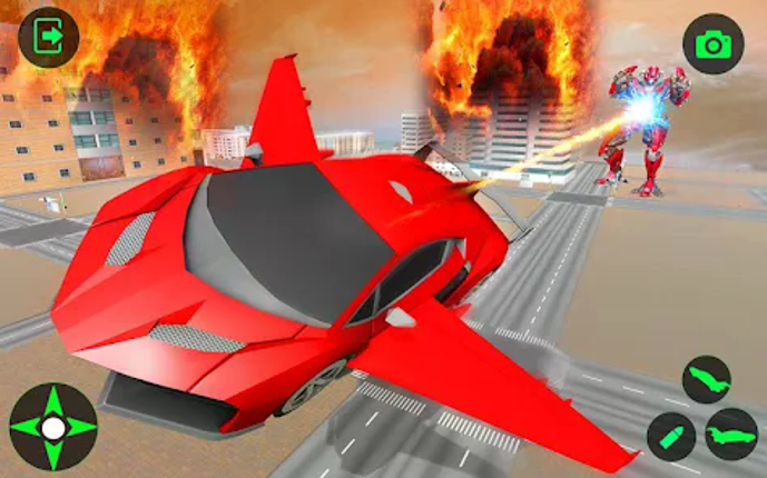 Flying Car Games Transformers screenshot