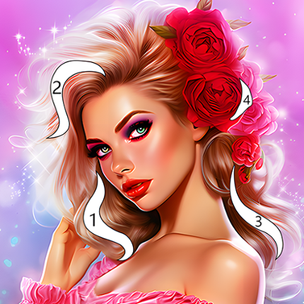 Adult Color - Paint by Number Image