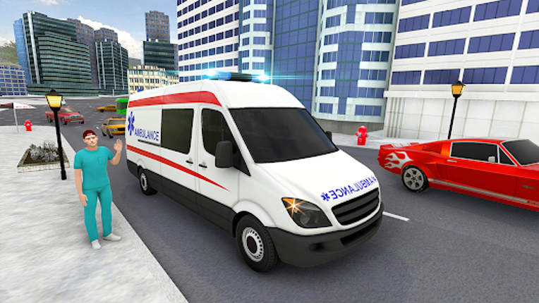 Ambulance Simulator Car Driver screenshot