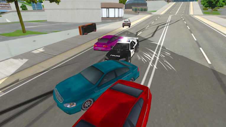 Police Car Crazy Drivers screenshot