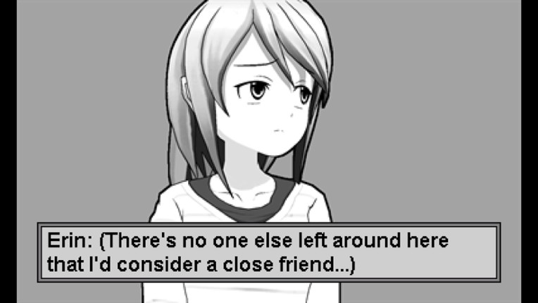 Welcome to Erin's Story in the World of Our Church and Halloween: Visual Novel screenshot