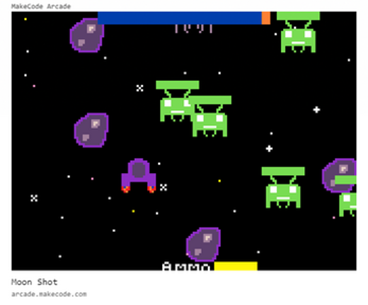 Moon shot Image