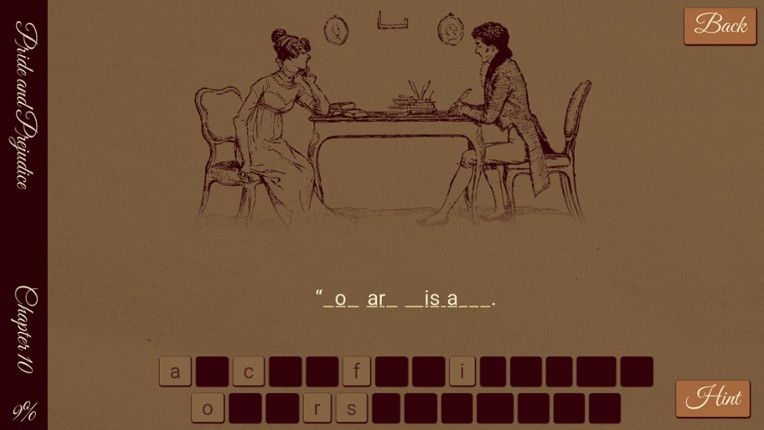 Jane Austen Simulator: Pride and Prejudice screenshot