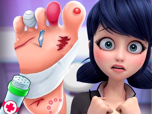 Games like Miraculous Ladybug Foot Doctor