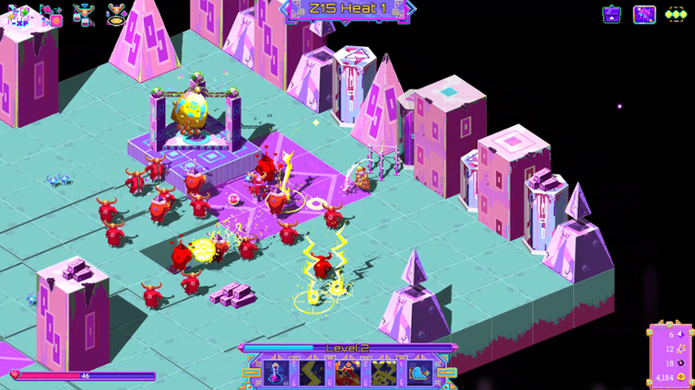 Neon Spellstorm screenshot