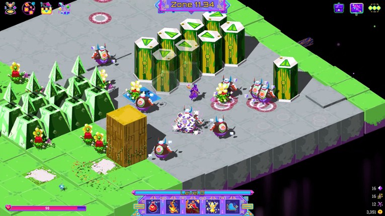 Neon Spellstorm screenshot