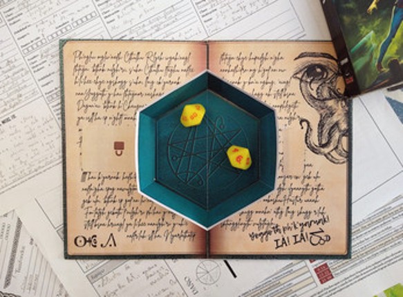 Pop-up dice trays - Bandejas de dados pop-up Image