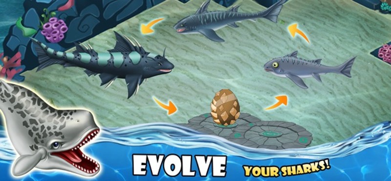 SHARK WORLD -water battle game screenshot