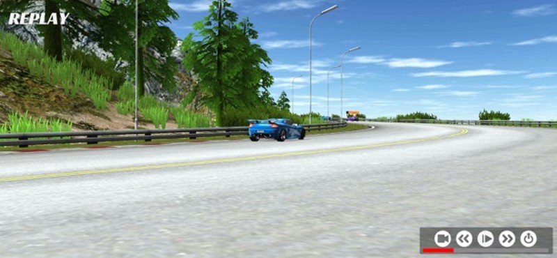 Sports Cars Racing Winter screenshot
