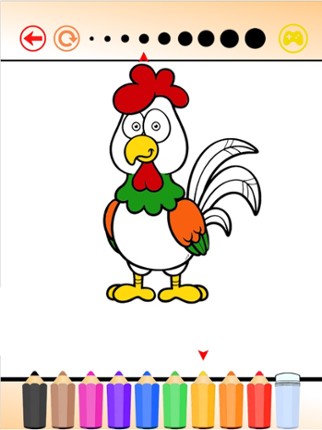 Turkey &amp; Chicken Evolution - Coloring book for me screenshot