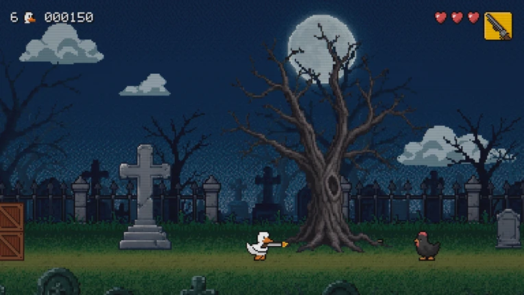 Two Happy Geese Image