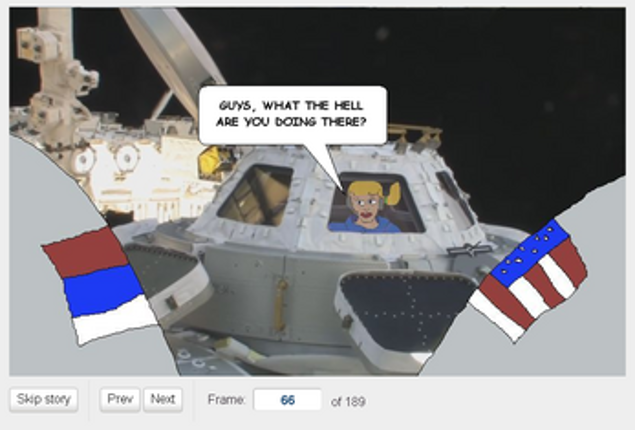 A Milkmaid At The ISS screenshot