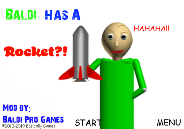 Baldi Has A Rocket Image