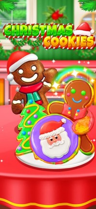 Christmas Unicorn Cookies Image