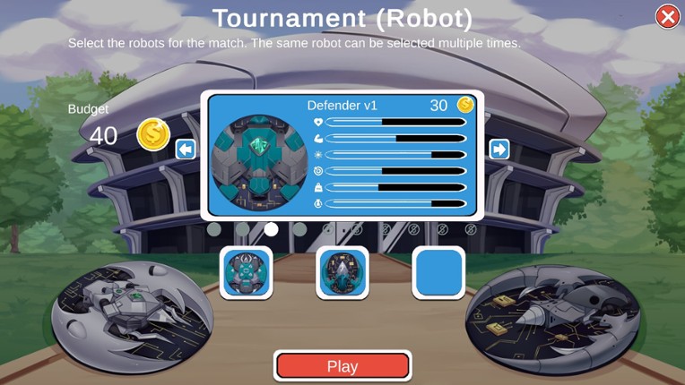 Crazy Robot Ball screenshot