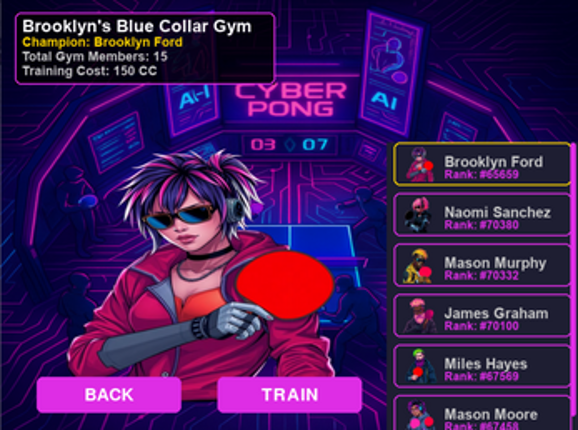 Cyber Pong screenshot