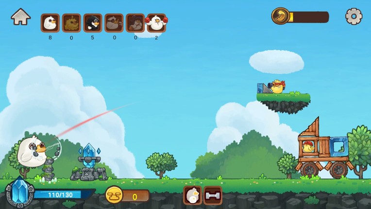 Fowl Brawl: When Chickens Fly screenshot