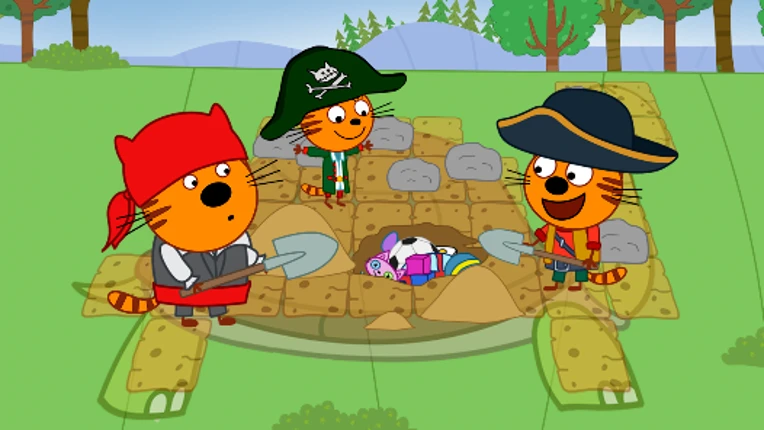 Kid-E-Cats: Pirate treasures screenshot