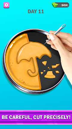 Dalgona Candy Honeycomb Game screenshot