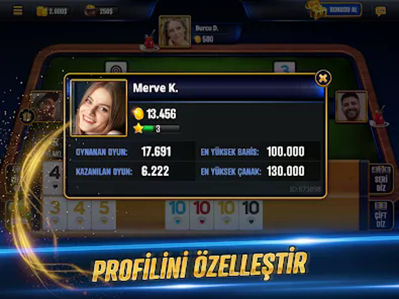 Tekel Okey screenshot