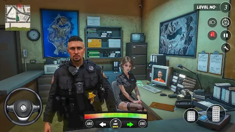 Police Car Driving Cop Game 3D Image