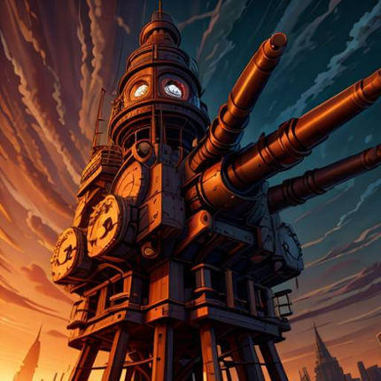 Steampunk Tower 2 Defense Game Image