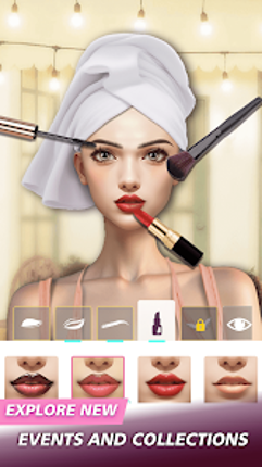 fashion dress up:girl makeover Image