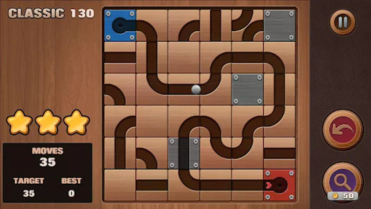Moving Ball Puzzle Image