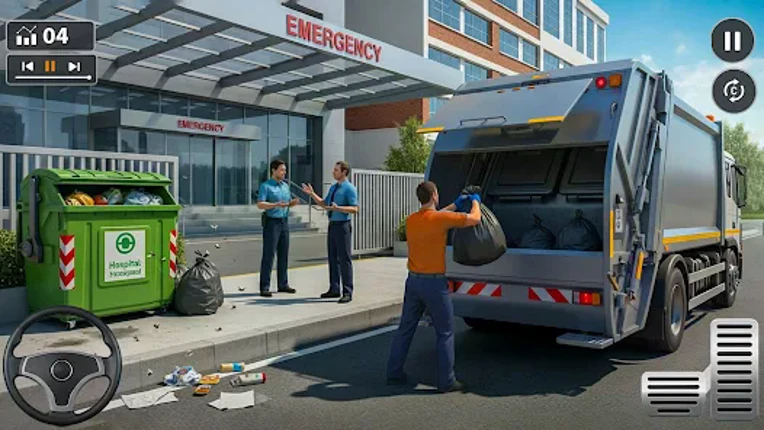 City Garbage Trash Truck Game screenshot