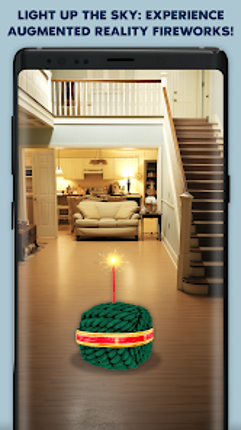 AR Fireworks Simulator 3D screenshot