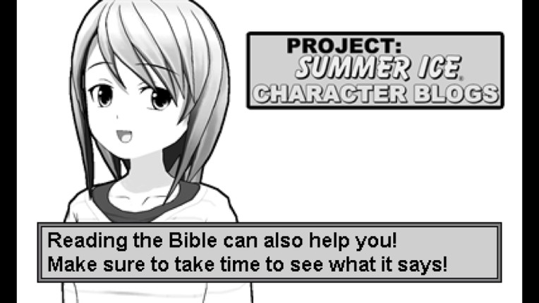 Welcome to Erin's Story in the World of Our Church and Halloween: Visual Novel Image