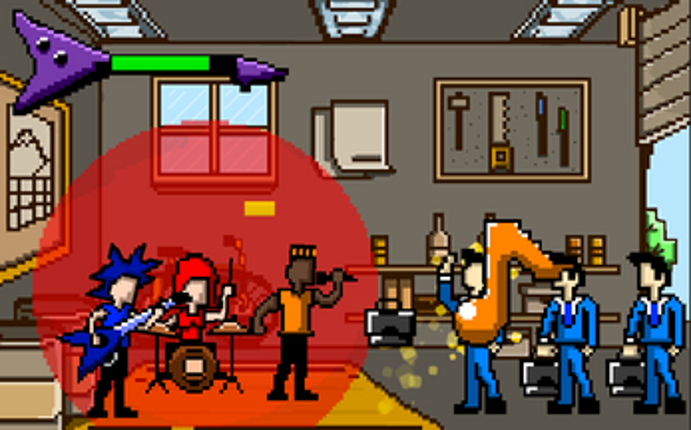 Garage Noise Attack! - #LD32 screenshot