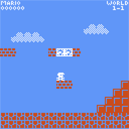 My Super Mario Bros: World 1-1 (2019) Image
