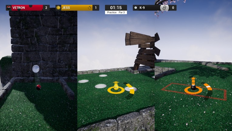 Golfing In Aether screenshot