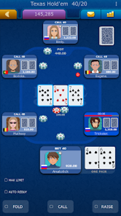 Poker LiveGames online screenshot