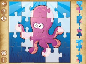 Marine Animals Puzzle - Learning games for toddler Image