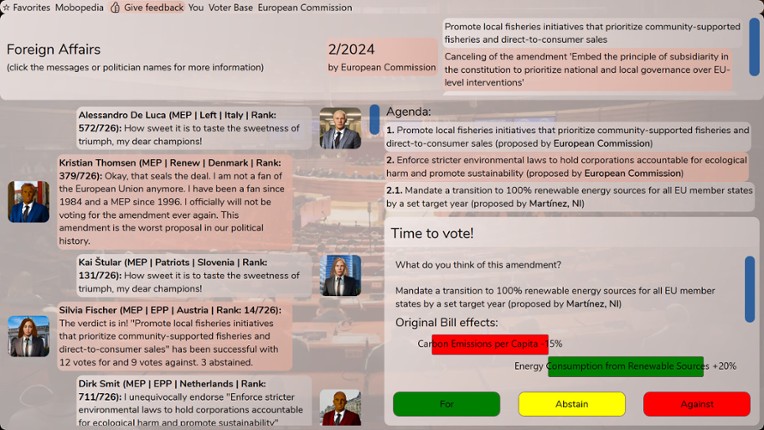 Mobocratic Union screenshot