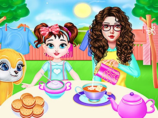 Games like Mom And Taylor Washing Clothes