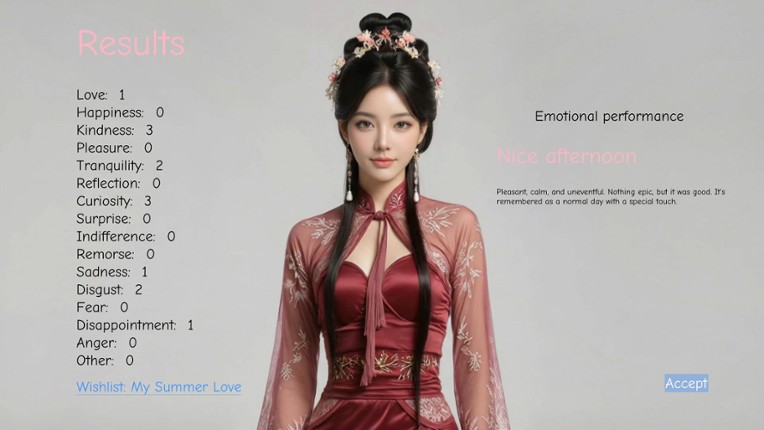 My summer love screenshot