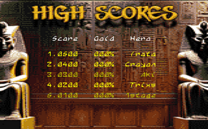 Pyramid Escape (Aquarius+) screenshot