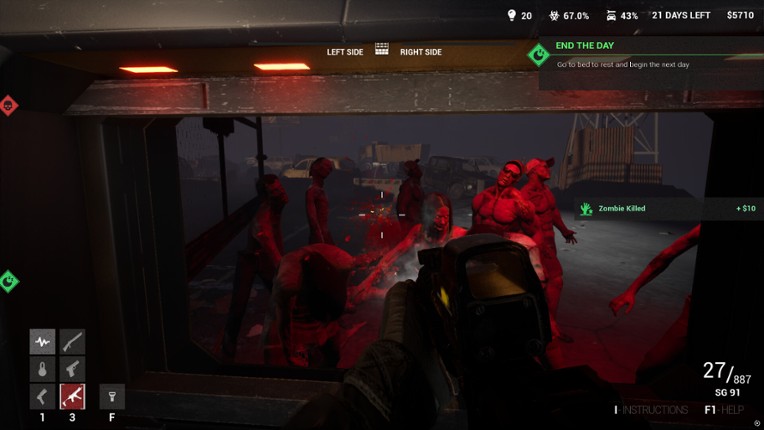 Quarantine Zombies - Prologue screenshot