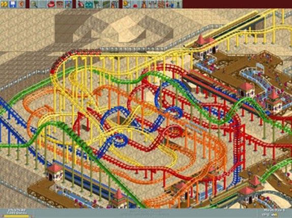 RollerCoaster Tycoon Deluxe screenshot