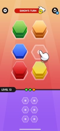 Simon Taps screenshot
