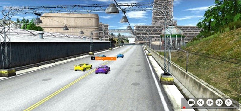Sports Cars Racing Winter screenshot