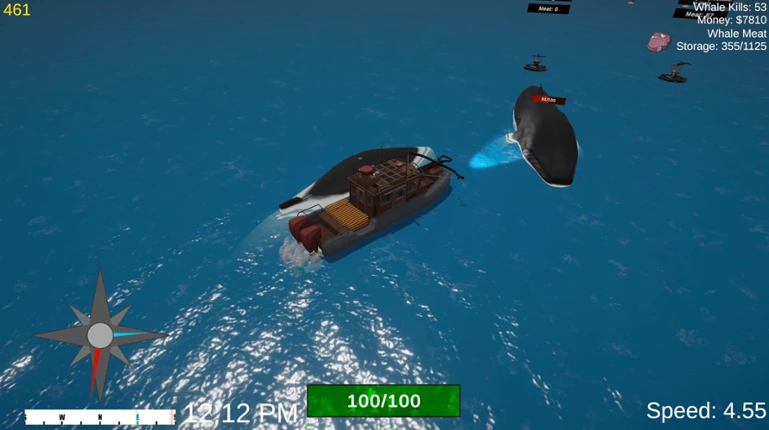 Whale Hunter screenshot