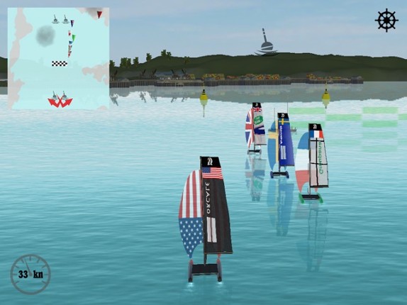 American Cup Sailing Image