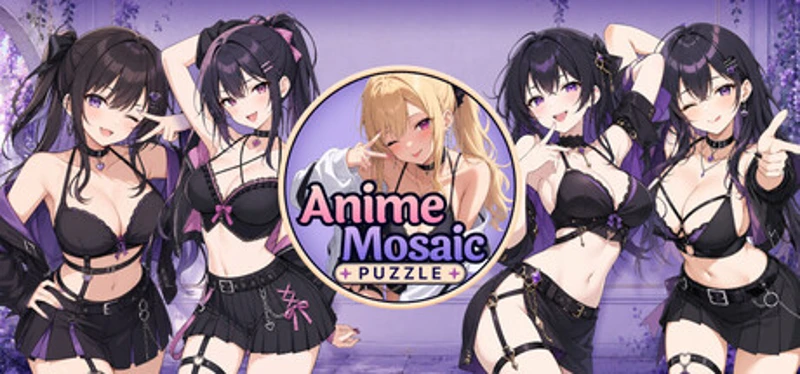 Anime Mosaic Puzzle Image