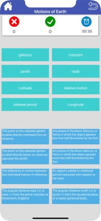 Astronomy Flashcards screenshot