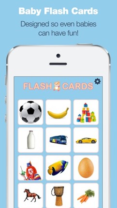 Baby Flash Cards - My First Words Game for Boys and Girls Image