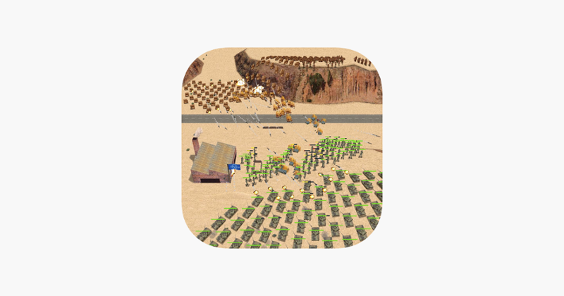 Desert War 3D - Strategy game Game Cover